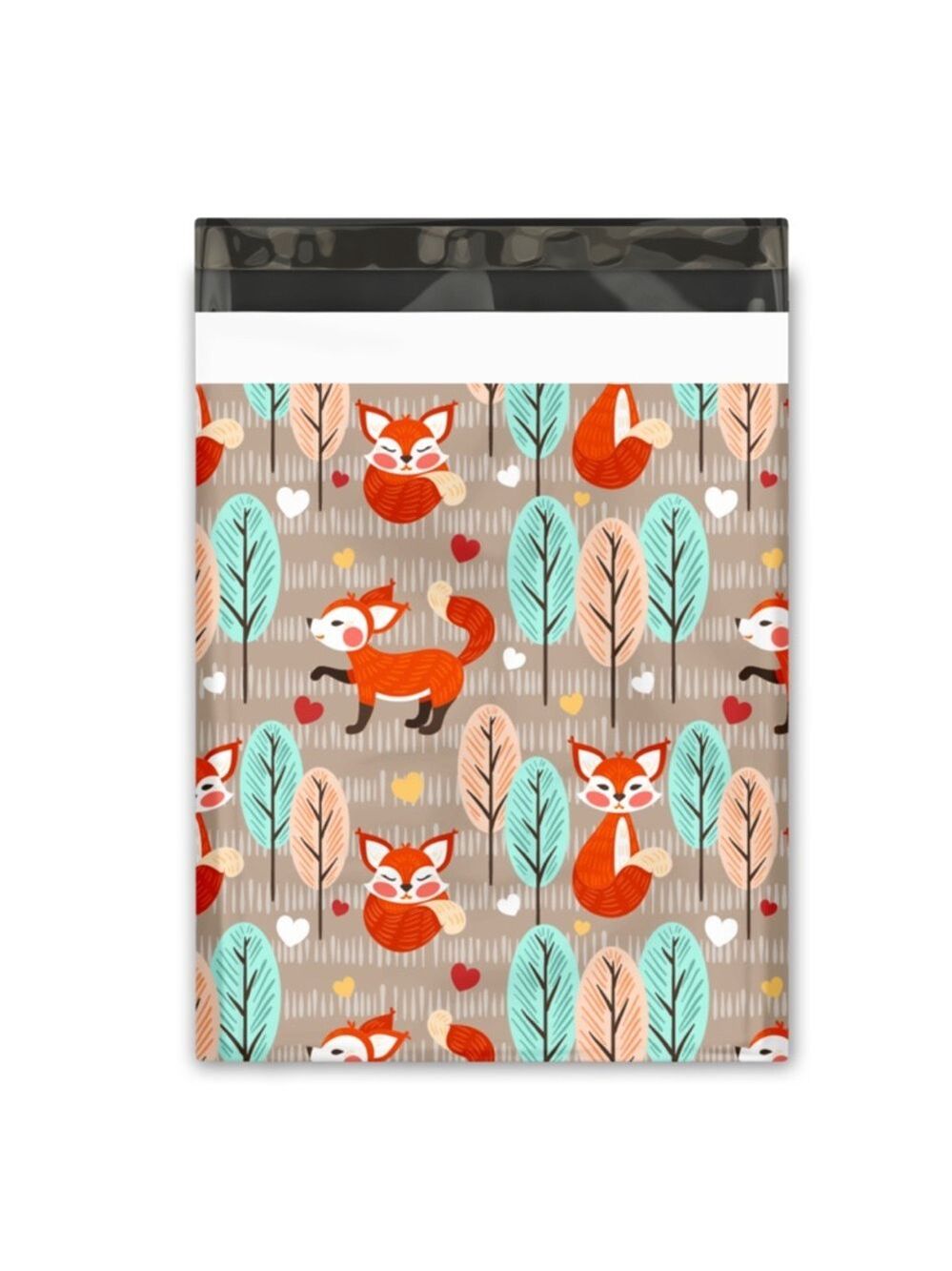 25 10X13 Poly Mailers Fox And Woods Shipping Envelopes PRICE IS FIRM Fall - Picture 3 of 13